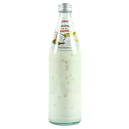 gabriela coconut milk w nata de coco original 485ml -- 12 per case