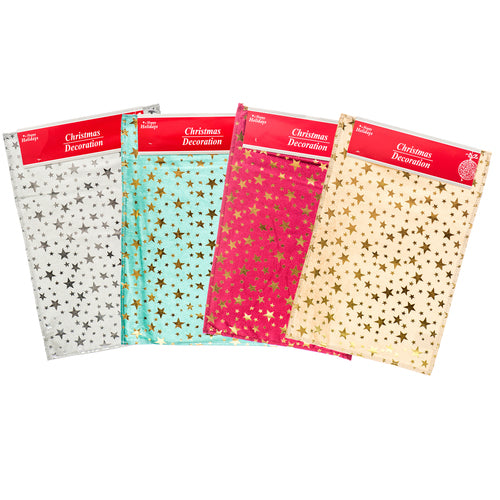 hx xm place mat star 11.8 x 17.7 in w clrs asst -- 12 per box