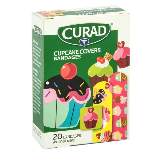 curad bandages kids 20ct 4 assorted -- 40 per case