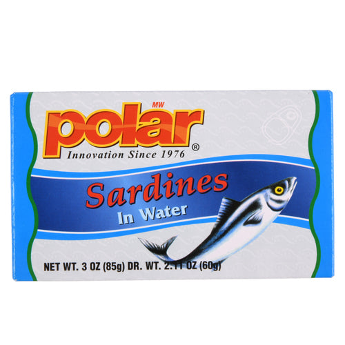 polar sardines in water 3 oz -- 24 per case