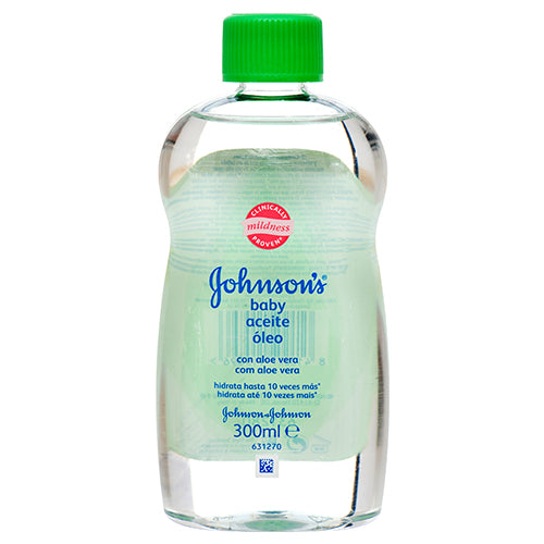 johnson s baby oil aloe 300 ml -- 12 per case