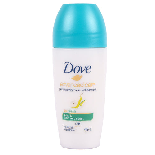 dove roll on pear aloe 50 ml -- 6 per box