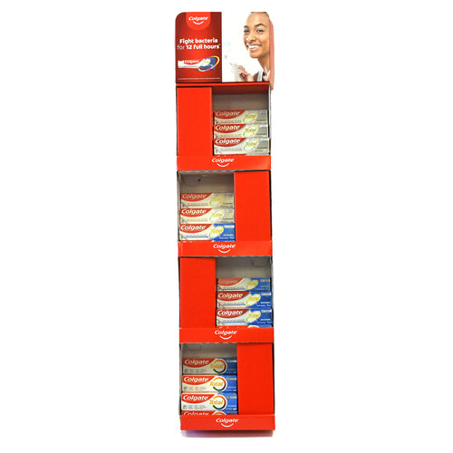 colgate total toothpaste 3 assorted 3.3 oz display -- 36 per case