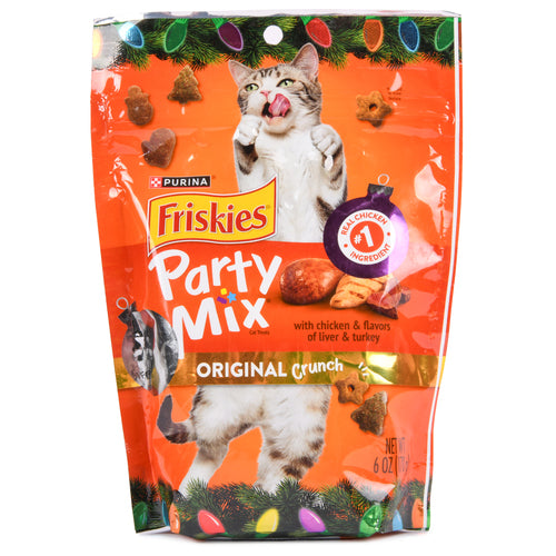 friskies party mix original crunch holiday 6oz -- 6 per case