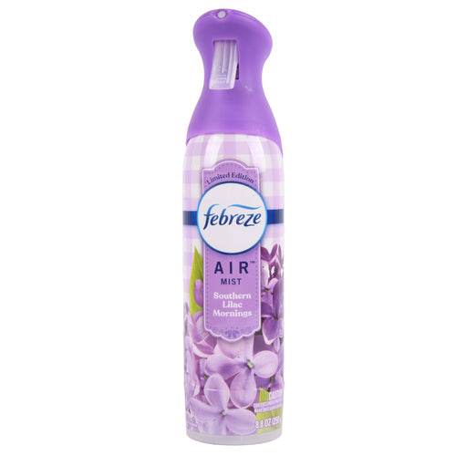 febreze air freshener lilac mornings scent 8.8 oz -- 12 per case