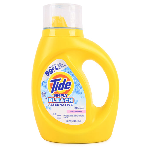tide simply bleach alternative dry fresh 31 oz -- 6 per case