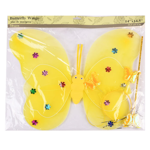 blossom butterfly wings asst color 14x14.5 -- 12 per box