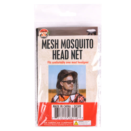 mesh mosquito head net -- 24 per box
