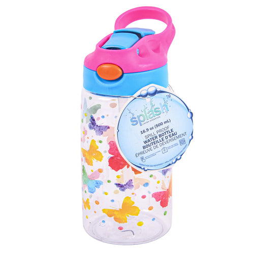 splash plastic kids bottle asst 16.9-oz -- 24 per case
