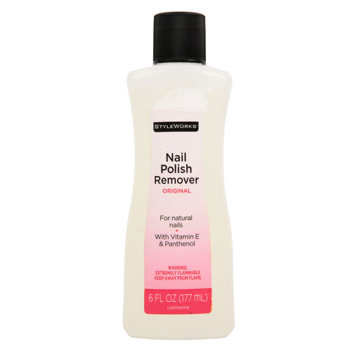 stylewurks regular nail polish remover 6 oz -- 12 per case