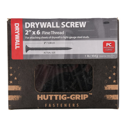 drywall screw 2 x6 1-lb -- 12 per case