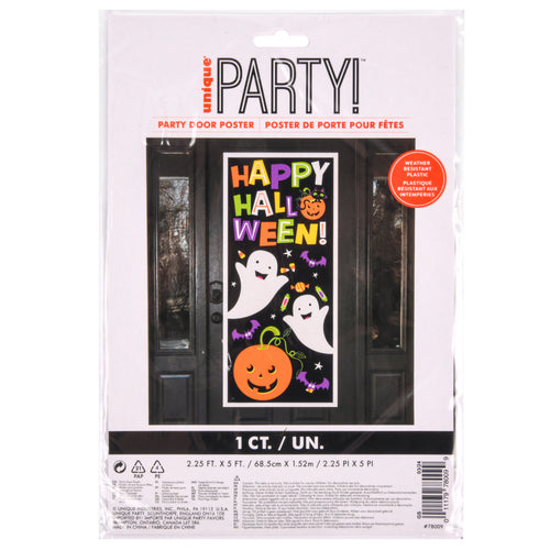 hh cat pumpkin door poster 27 x 60 -- 6 per box