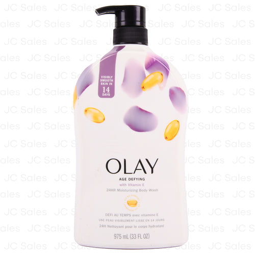 olay body wash age deying w vitamin e 33 oz -- 4 per case
