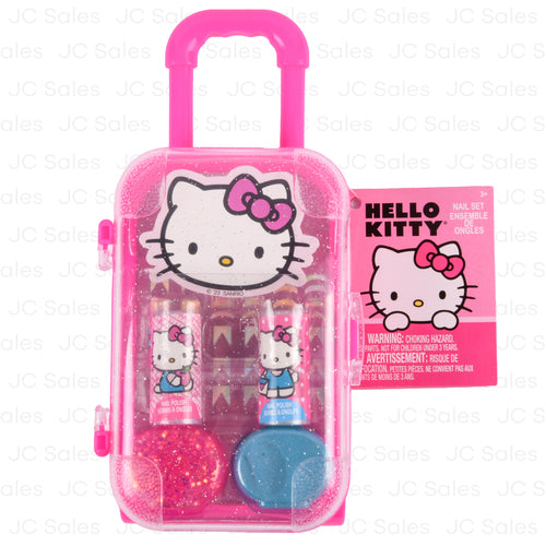 hello kitty cosmetics mini luggage case -- 12 per box