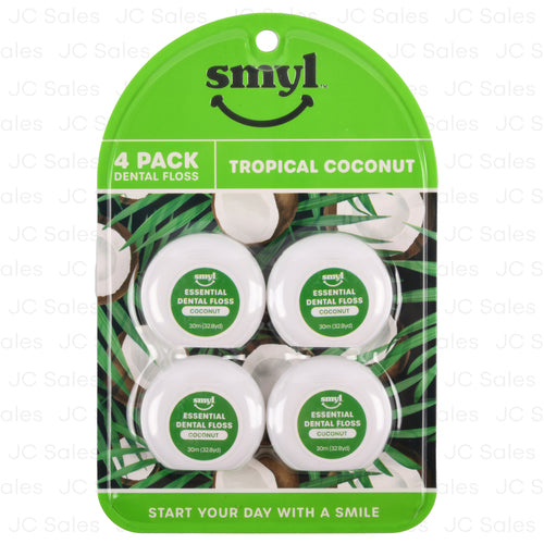 string floss coconut 30m 4 pk -- 12 per box