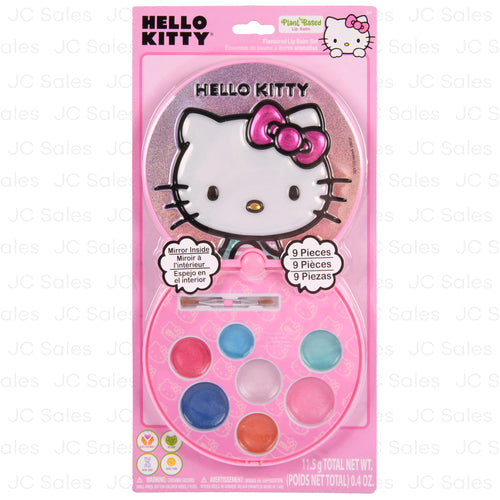 hello kitty flav lip balm plant based compact -- 12 per box
