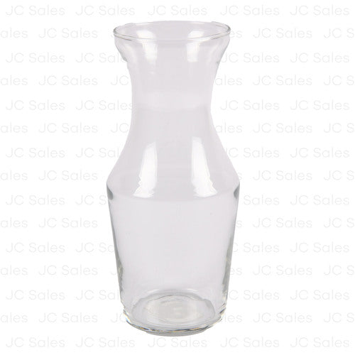 wine juice decanter glass clear 12.5 oz -- 24 per case