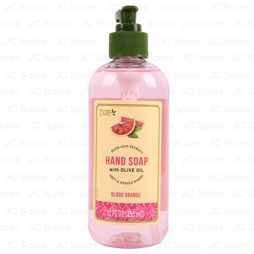 pc olive oil soap blood orange 12 oz -- 12 per case