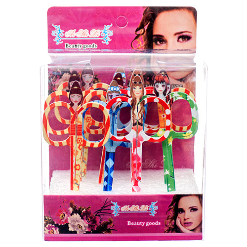cuticle scissors girl shape -- 12 per box