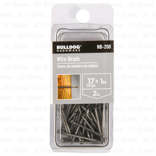 wire brads 17x1 2 oz -- 4 per box