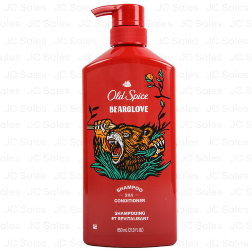 old spice 2 in 1 bearglove 21.9 oz -- 4 per case