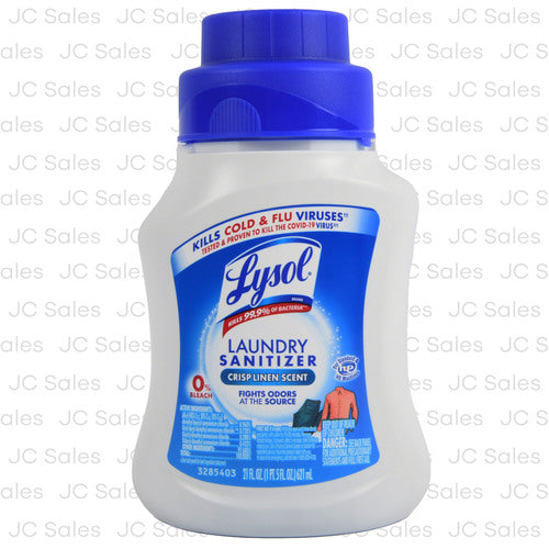 lysol laundry sanitizer crisp linen 21 oz -- 6 per case