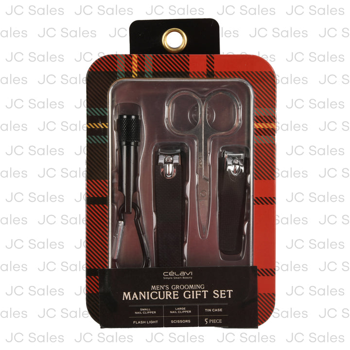 men s grooming manicure gift set 5 pc -- 12 per box