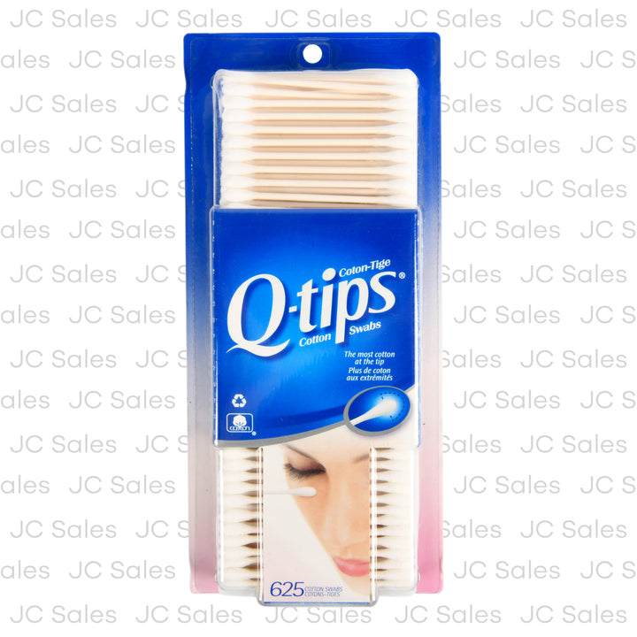q-tips cotton swabs 625 ct -- 3 per box