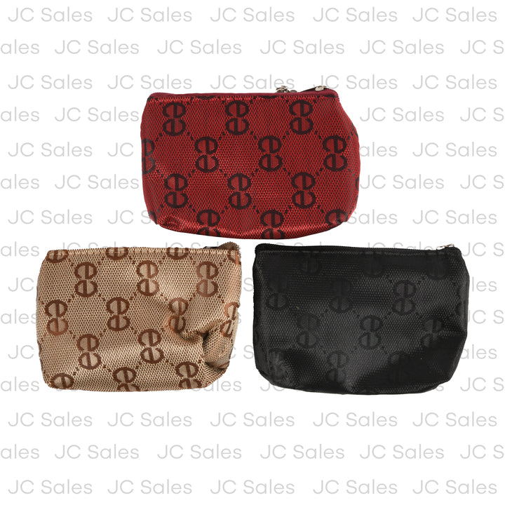 coin purse w key chain asst colors -- 12 per box
