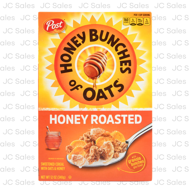 post honey bunches of oats honey cereal 12 oz -- 12 per case