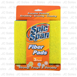 spic and span fiber pads 3 pk -- 6 per box