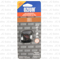 ozium vent car air freshener vanilla -- 24 per case