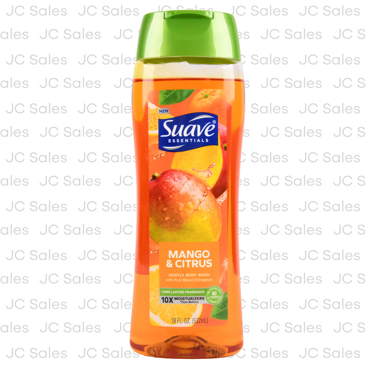 suave body wash mango citrus 18 oz -- 6 per case