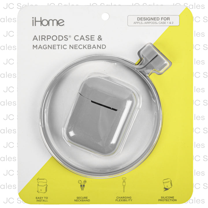 ihome airpods case magnetic neckband -- 4 per box