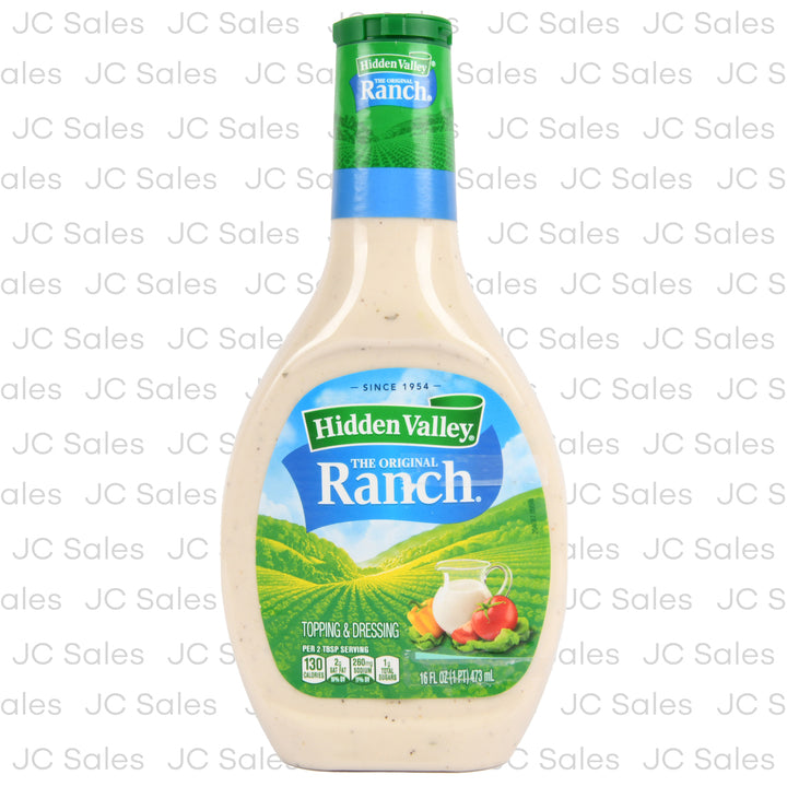 hidden valley ranch original dressing 16 oz -- 6 per case
