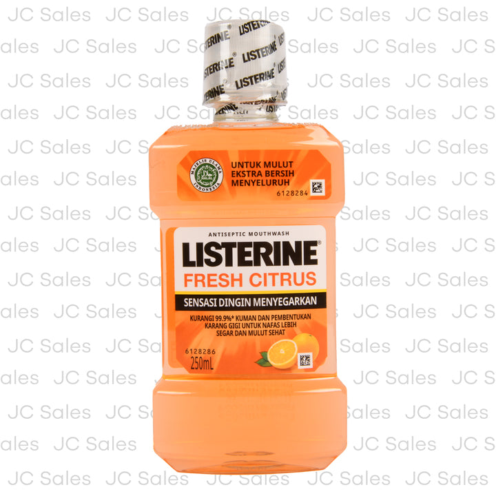 listerine mouthwash citrus 250 ml -- 24 per case