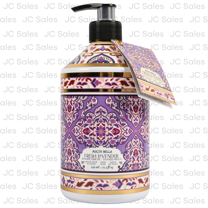 molto bella hand soap fresh lavender 21.3 oz -- 12 per case