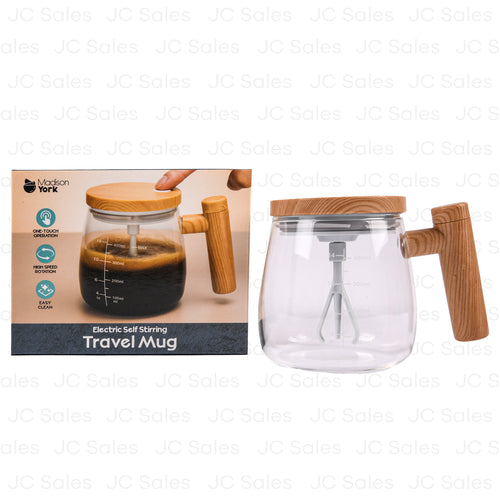 electric self-stirring travel mug -- 6 per box