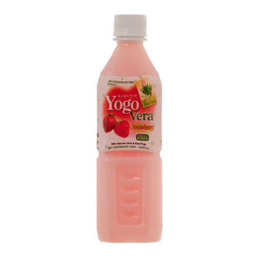 yogo vera strawberry yogurt 16.9 oz  -- 20 per case