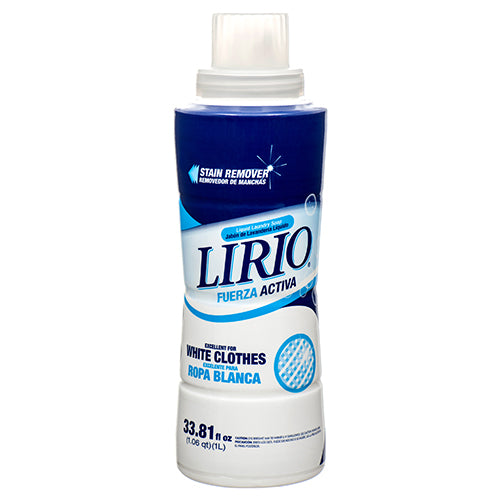 lirio liquid detergent 1l whitening - - home and garden -- 12 per case