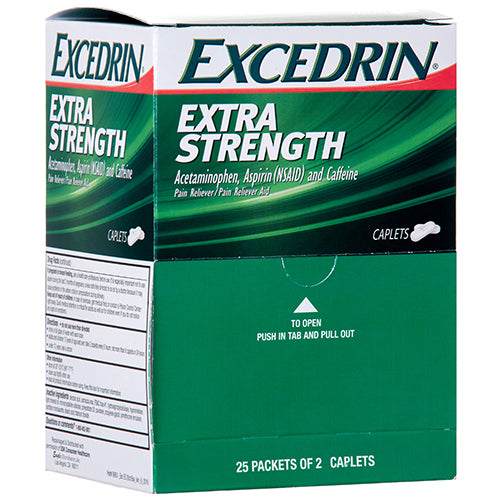 excedrin 25 ct extra strength -- 25 per box
