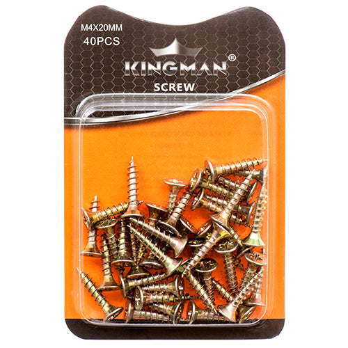 kingman screws 20mm - bulk pack of 240 -- 12 per box