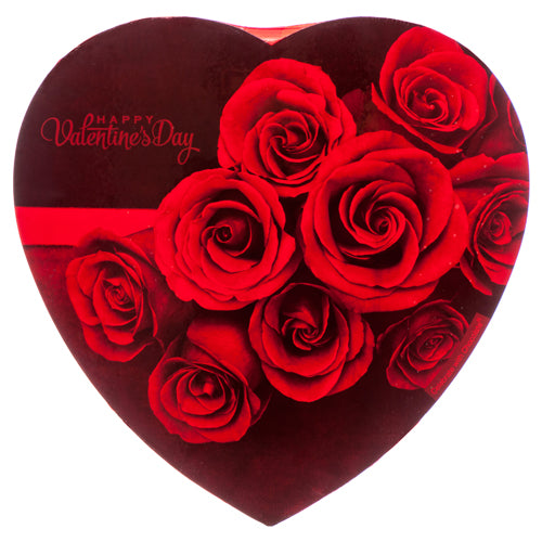 valentine rose red wrap - 12oz -- 6 per case