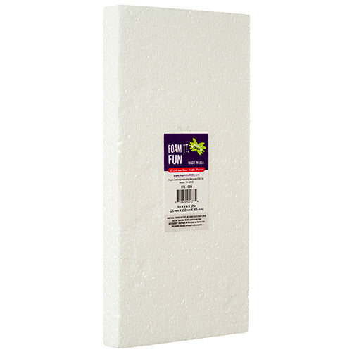 craft foam flat sheet 1 x6 x12 - -- 24 per box