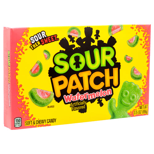 sour patch watermelon 3.5 oz boxes -- 12 per case