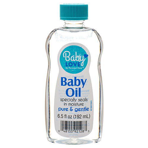baby love baby oil - 6.5 oz -  -- 12 per case
