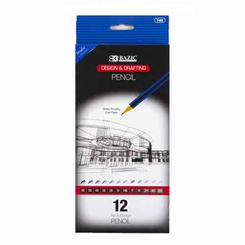 pencil artist 12pc design & drafting set - -- 24 per box