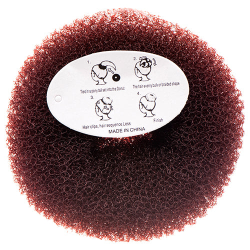 hair donut assorted colors - -- 12 per box