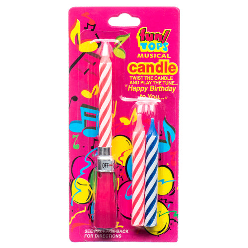 musical birthday candles - bulk -- 12 per box