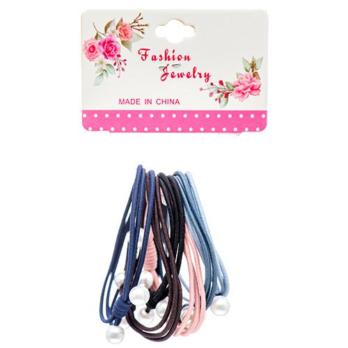 hair ponytail pearls set -- 12 per box